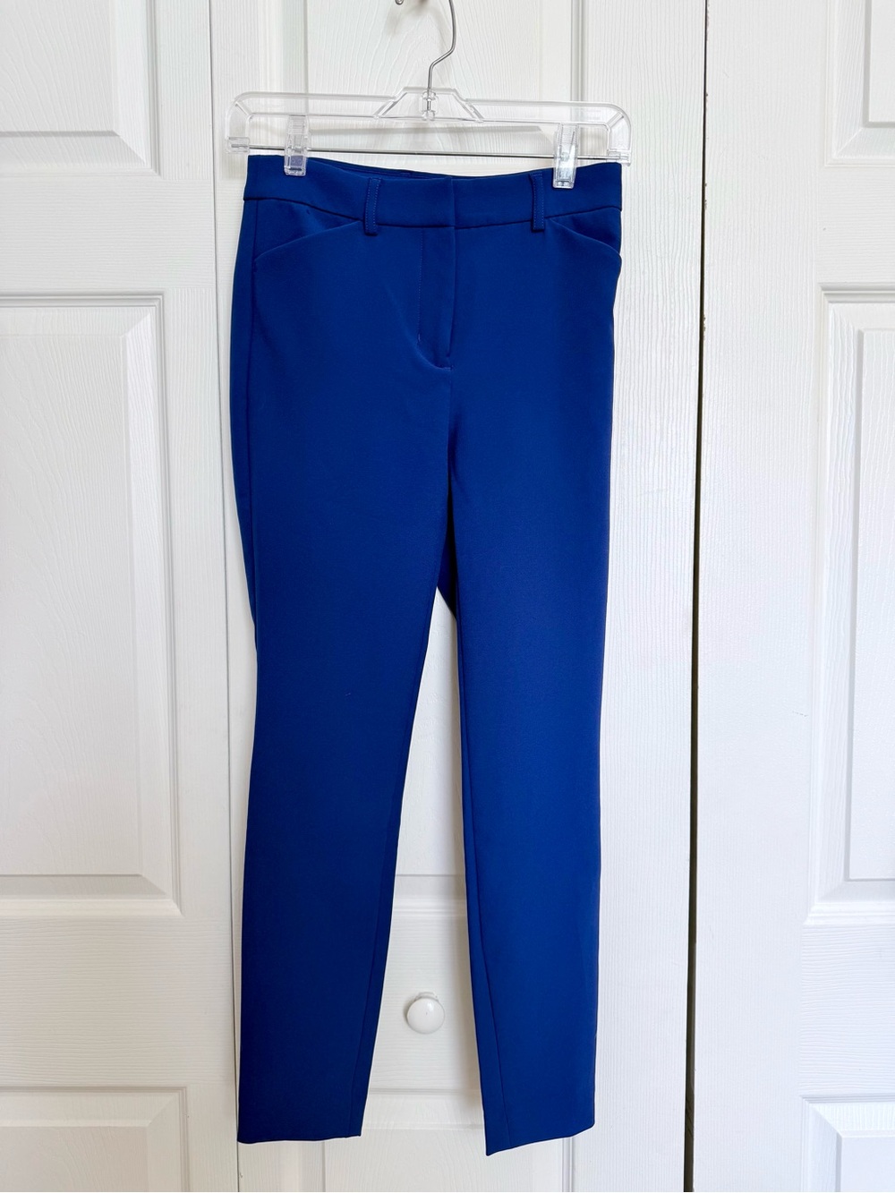 Express Women's Cobalt Blue Skinny Ponte Pants